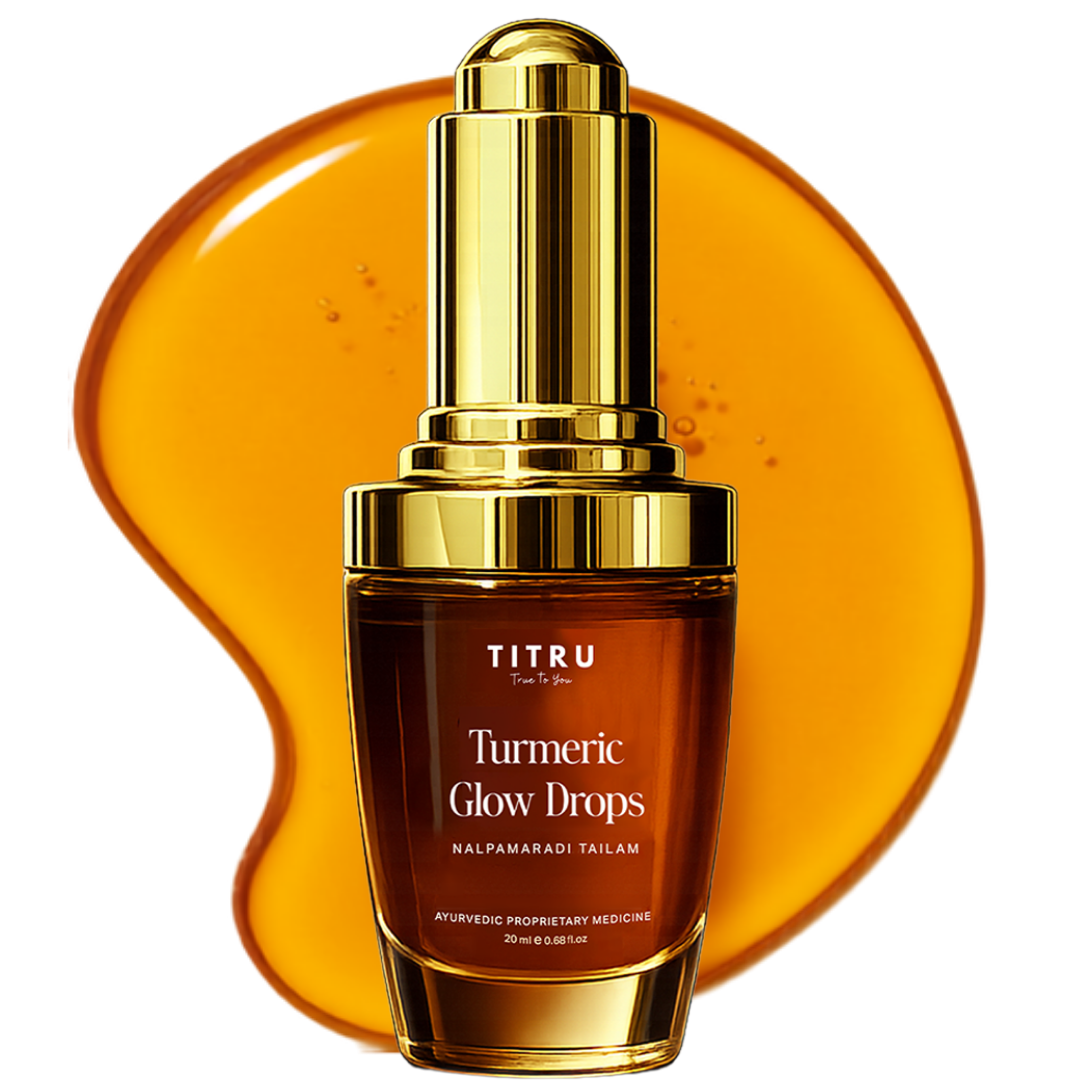 Turmeric Glow Drops - 20 ml | Nalpamaradi Tailam Oil